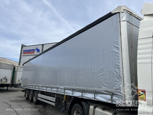 Auflieger mit Pritsche & Plane Schmitz Cargobull Curtainsider Standard