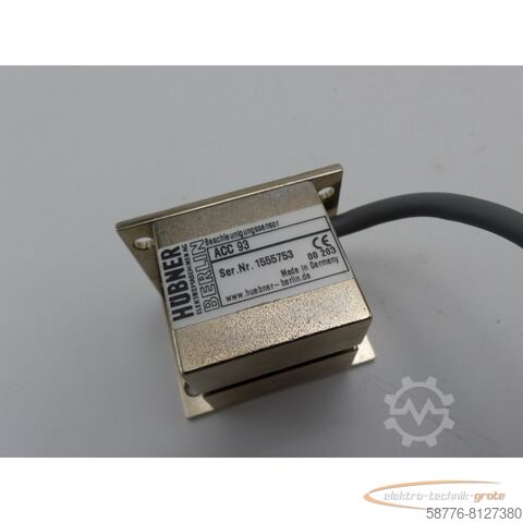 Component Hübner HEAG 164-15 Verstärker SN: 1555758 + ACC 93 Sensor  !