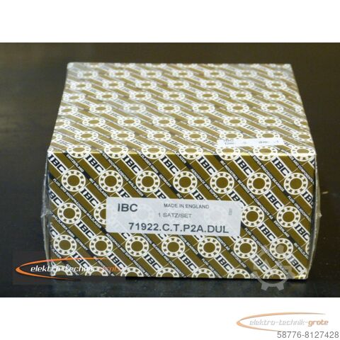Komponente IBC 71922  Spindellager Satz = 2 Stück    !