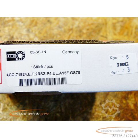Component IBC 75 Lager   - ! -