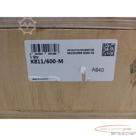 Komponente INA K811 / 600 - M Axial-Rollenkranz SN:A640  !