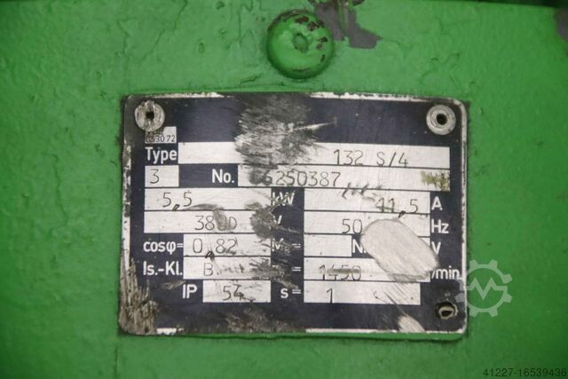 Gear motor 5.5 kW 158 rpm Nord SK 4282AZ-132 S/4 SK 132 S/4