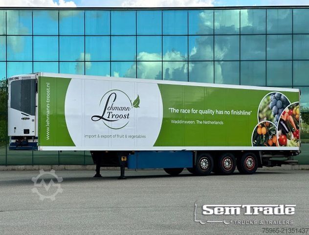 Reefer semitrailer SCHMITZ CARGOBULL SKO 24 THERMO KING SLX 200 ONLY 3645 ENGINE HOUR