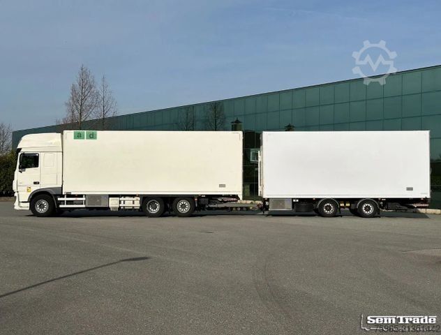 Refrigerated truck DAF XF 480 FAR SSC 6X2 50 CC COMBI 2x LIFT CARRIER T