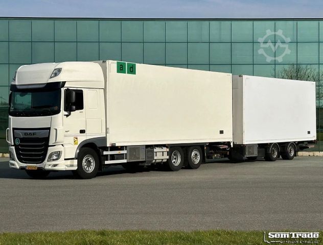 Refrigerated truck DAF XF 480 FAR SSC 6X2 50 CC COMBI 2x LIFT CARRIER T