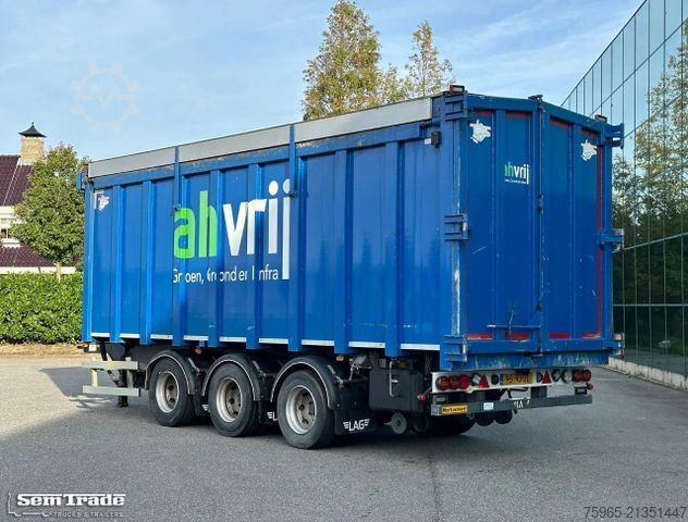 Trailer LAG M-3-24 + PIET RUIZEVELD DS LIFT AXLE 72.000 KM S
