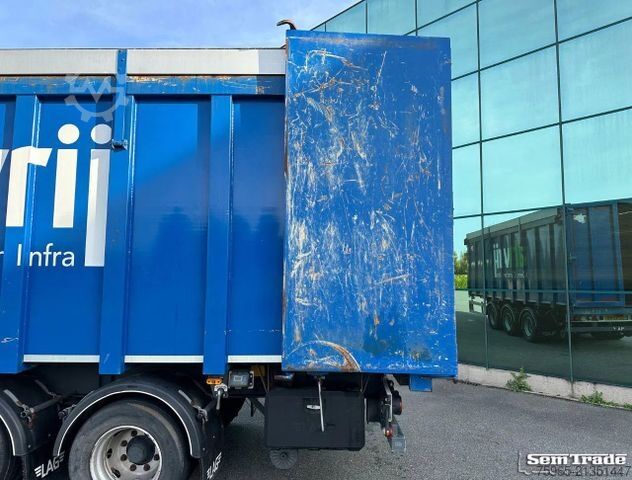 Trailer LAG M-3-24 + PIET RUIZEVELD DS LIFT AXLE 72.000 KM S