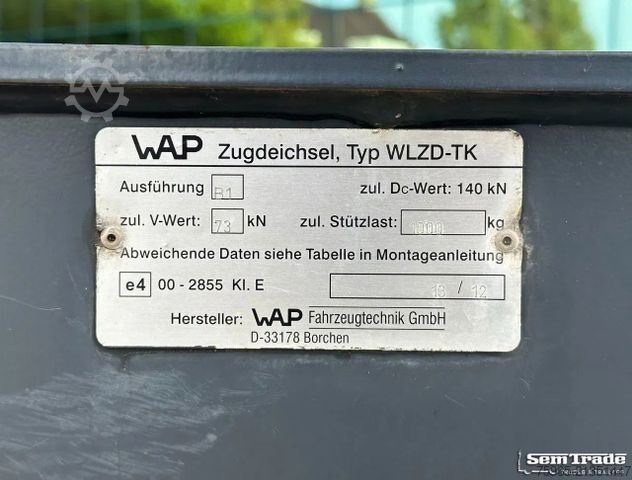 Trailer LAG M-3-24 + PIET RUIZEVELD DS LIFT AXLE 72.000 KM S