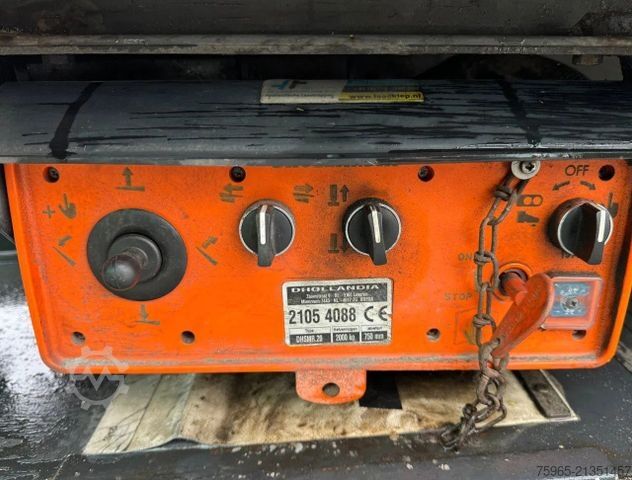 Reefer trailer  Draco MZS 218 WIPKAR 750 x 250 x 290 CM INSIDE T