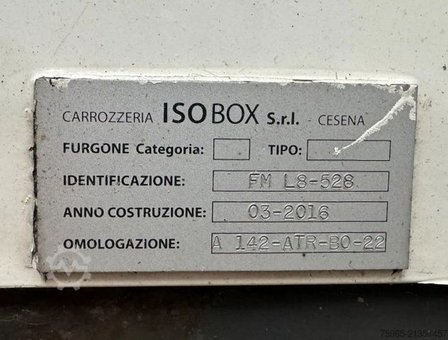 Reefer trailer  Draco MZS 218 WIPKAR 750 x 250 x 290 CM INSIDE T