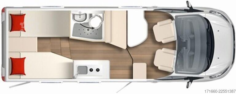 Teilintegriertes Wohnmobil BÜRSTNER Lineo T 620 G