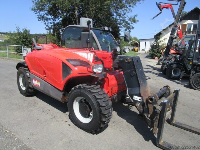 Teleskopstapler starr Manitou MT 625 - 6m 2,5 Ton. mit Palettengabel + Schnellwe