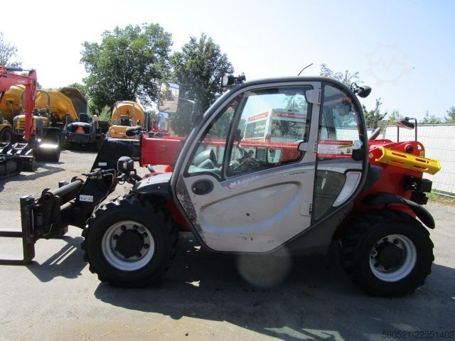 Teleskopstapler starr Manitou MT 625 - 6m 2,5 Ton. mit Palettengabel + Schnellwe