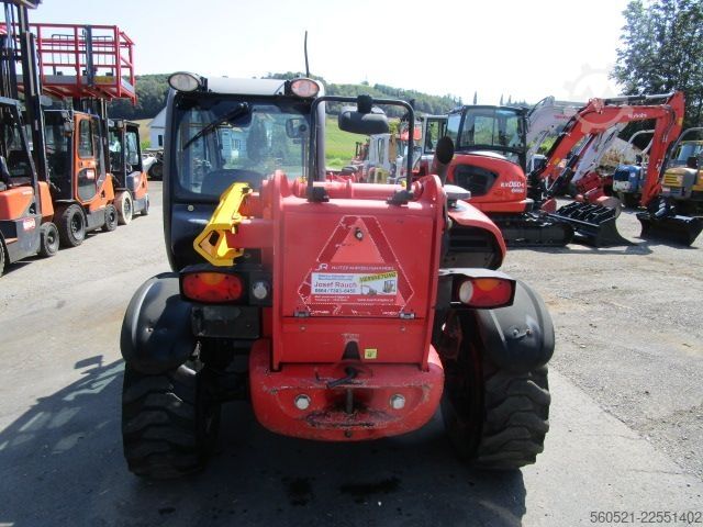 Teleskopstapler starr Manitou MT 625 - 6m 2,5 Ton. mit Palettengabel + Schnellwe