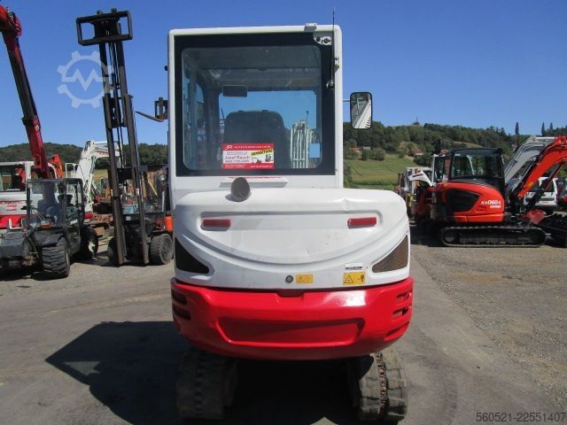 Minibagger Takeuchi TB 230 - POWERTILT + hydr. Schnellwechsler + 4 Löf