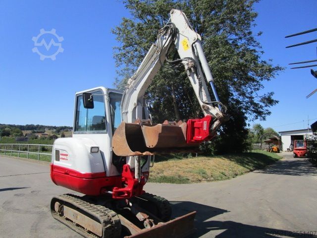 Minibagger Takeuchi TB 230 - POWERTILT + hydr. Schnellwechsler + 4 Löf