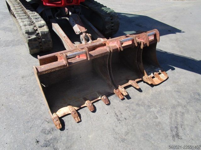 Minibagger Takeuchi TB 230 - POWERTILT + hydr. Schnellwechsler + 4 Löf