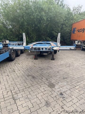 Auflieger-Wechselfahrgestell WEB-TRAILER Web-Trailer Genset Kühlagrigat 3x Vorhanden