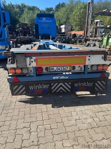 Auflieger-Wechselfahrgestell WEB-TRAILER Web-Trailer Genset Kühlagrigat 3x Vorhanden