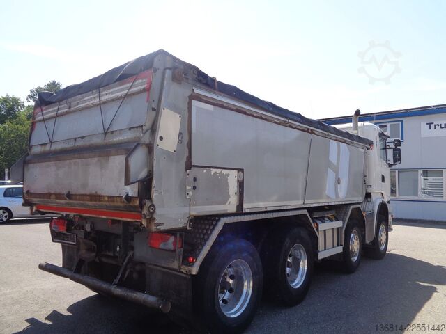 Kipper LKW SCANIA R450 8x4 Schubboden/Abschiebemulde