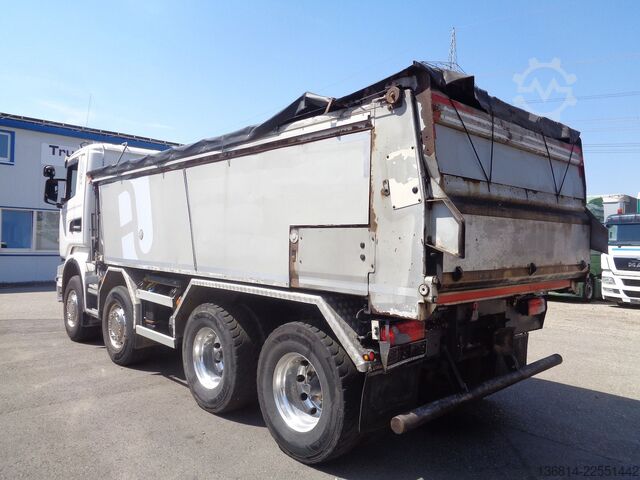 Kipper LKW SCANIA R450 8x4 Schubboden/Abschiebemulde