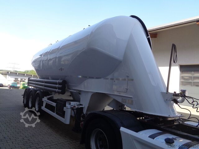 Siloauflieger SPITZER SF 2734/2P Silo 34.000 L 2 Kammern Liftachse