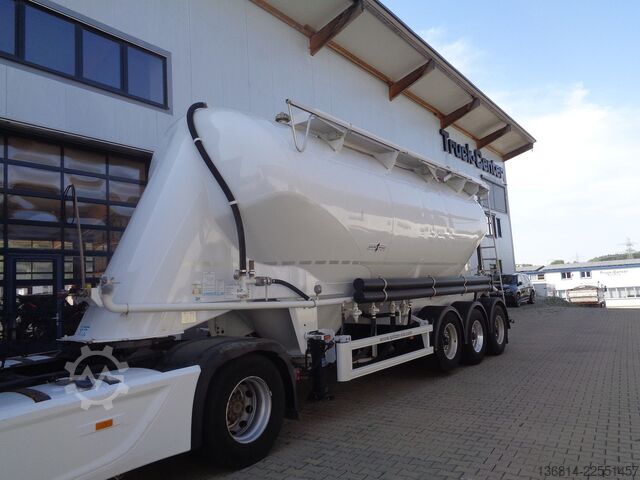 Siloauflieger SPITZER SF 2734/2P Silo 34.000 L 2 Kammern Liftachse