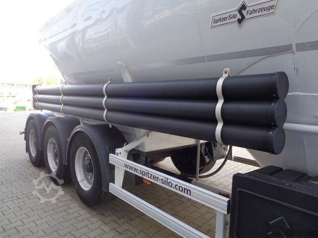 Siloauflieger SPITZER SF 2734/2P Silo 34.000 L 2 Kammern Liftachse