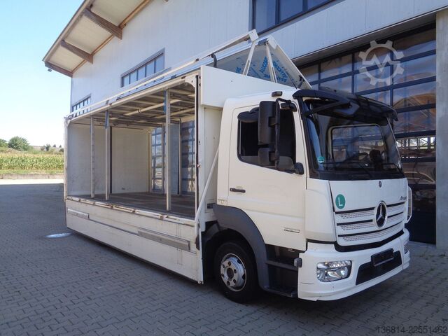 LKW mit Getränkeaufbau MERCEDES-BENZ Atego 1223 L 5,8 M Schwenkwand RFK Spurassi