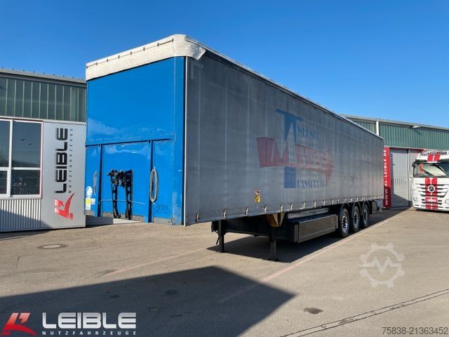 Open semitrailer with tarp BERGER SAPL24*Tautliner light*SAF*Alcoa*