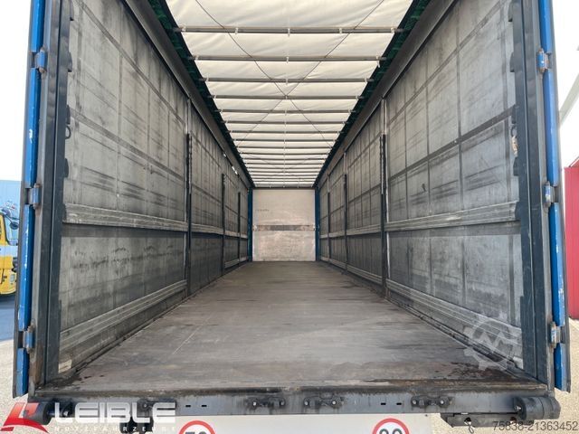 Open semitrailer with tarp BERGER SAPL24*Tautliner light*SAF*Alcoa*