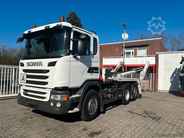 Skip truck SCANIA G400 MEILLER Absetzkipper  6x2
