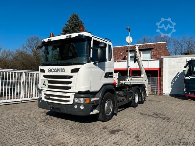 Skip truck SCANIA G400 MEILLER Absetzkipper  6x2