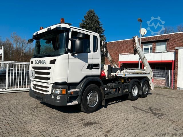 Skip truck SCANIA G400 MEILLER Absetzkipper  6x2