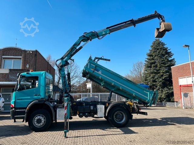 Truck mounted crane MERCEDES-BENZ 1829 Axor MEILLER 3Skipper + AK 120.2E Kran