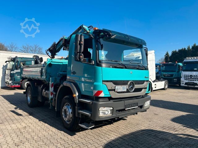 Truck mounted crane MERCEDES-BENZ 1829 Axor MEILLER 3Skipper + AK 120.2E Kran