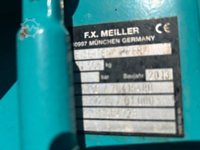 Truck mounted crane MERCEDES-BENZ 1829 Axor MEILLER 3Skipper + AK 120.2E Kran