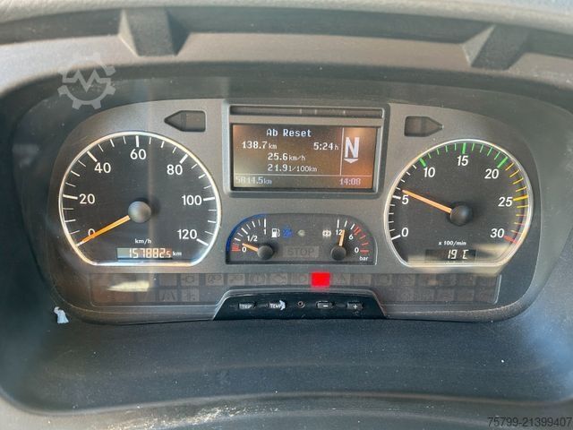 Truck mounted crane MERCEDES-BENZ 1829 Axor MEILLER 3Skipper + AK 120.2E Kran