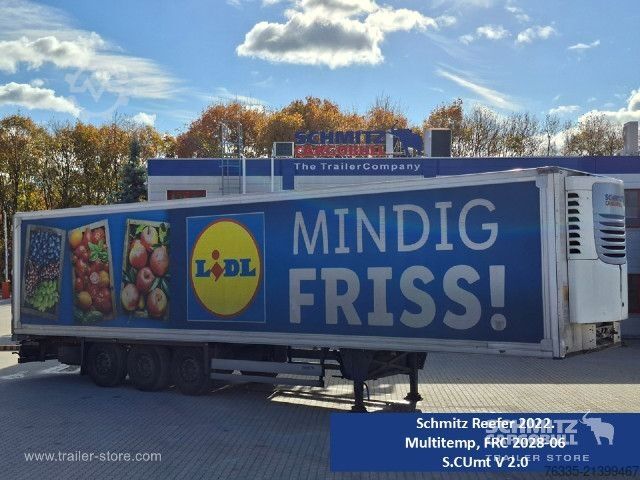 Reefer semitrailer Schmitz Cargobull Reefer Multitemp
