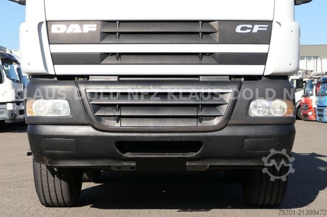 Three-sided tipper truck DAF CF 85.410 Dreiseitenkipper 8x4 Blatt Euro 5