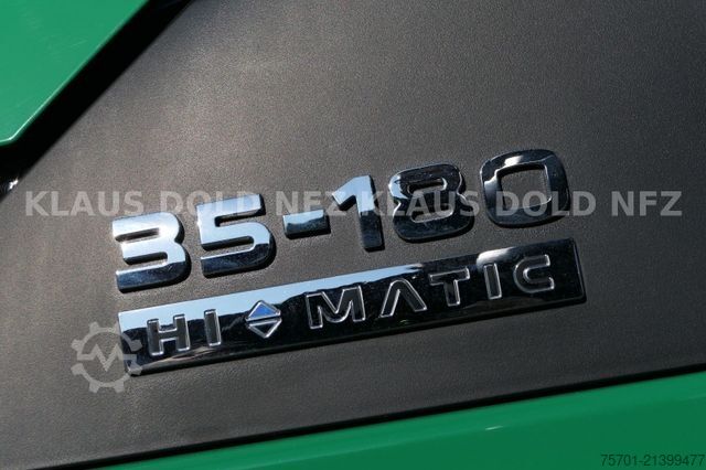 Tipper van IVECO 35-180 Hi-Matic Kipper Doppelkabine Bordwände