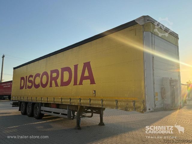 Auflieger mit Pritsche & Plane Schmitz Cargobull Curtainsider Standard