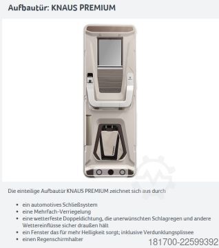 Wohnwagen Knaus Sport 420 QD 1500kg*PLATINUM Paket*Dusche