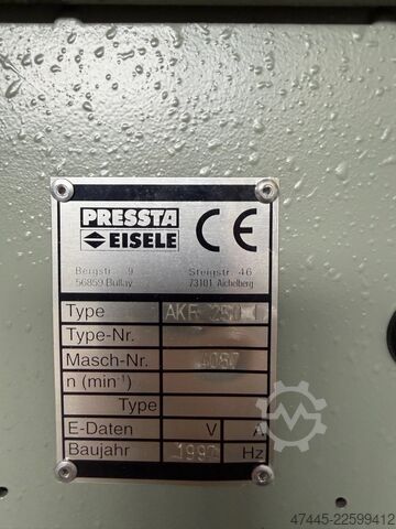 Ausklinkfräse Pressta Eisele AKF 250