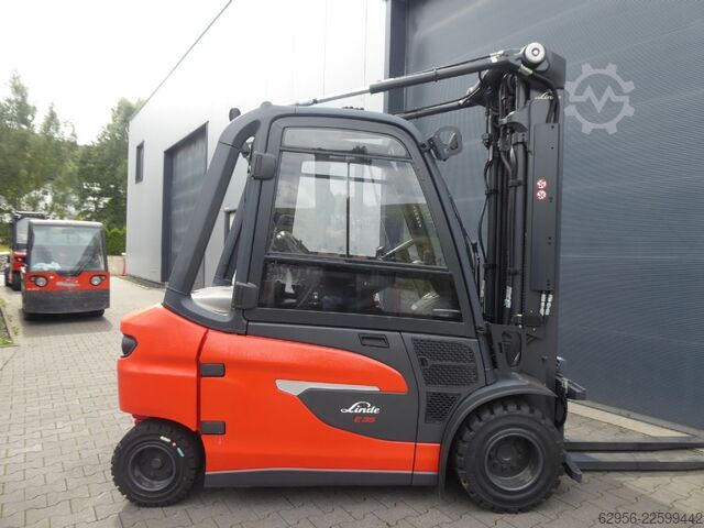 Electric 4-wheel forklift Linde E35L-01