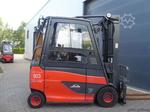 Electric 4-wheel forklift Linde E25HL-01/600
