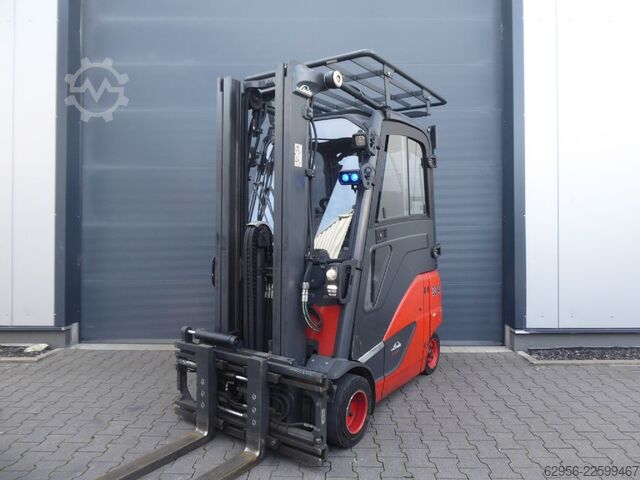 Electric 3-wheel forklift Linde E18-02