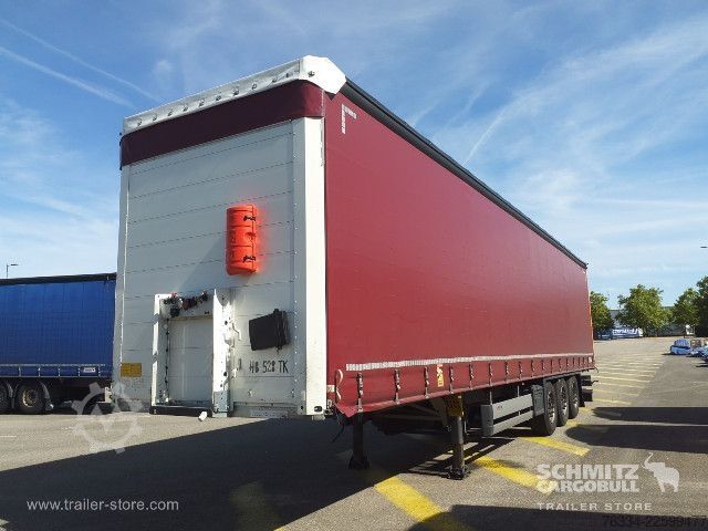 Open semitrailer with tarp Schmitz Cargobull Semitrailer Curtainsider Standard
