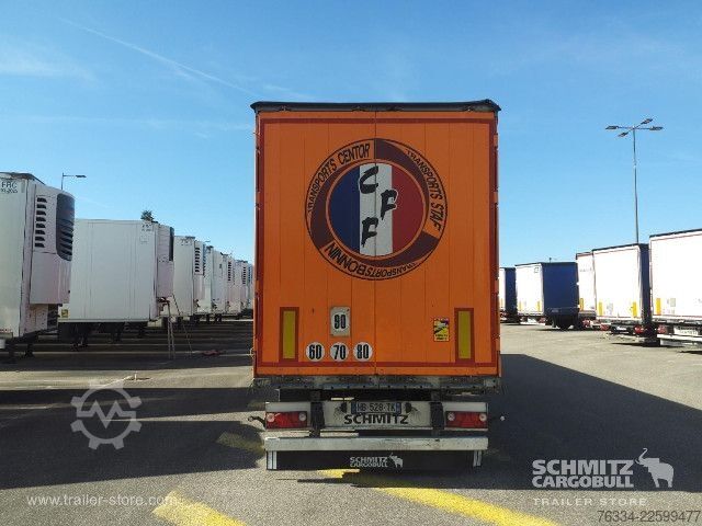 Open semitrailer with tarp Schmitz Cargobull Semitrailer Curtainsider Standard
