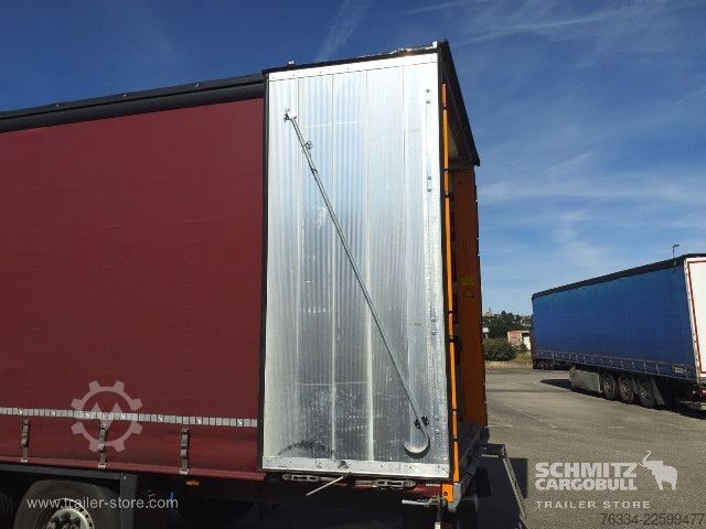 Open semitrailer with tarp Schmitz Cargobull Semitrailer Curtainsider Standard
